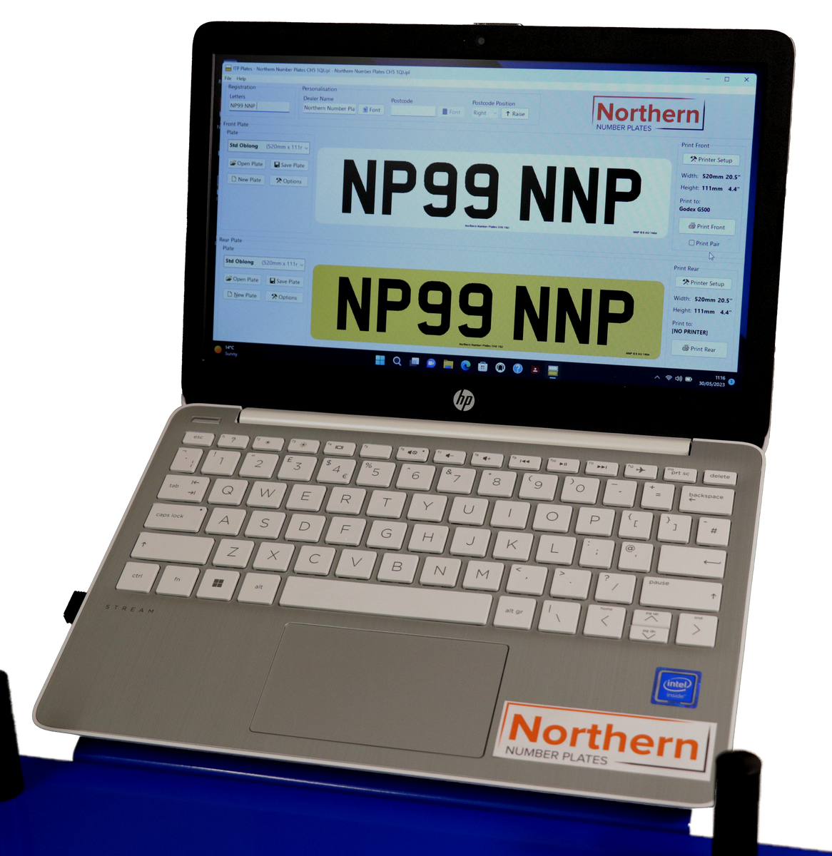 ora 7 Professional Number Plate System | Northern Number Plates Limited