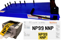Load image into Gallery viewer, BUDGET LASER NUMBER PLATE PRINTER, ASSEMBLY BOARD AND SOFTWARE
