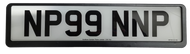 Black Number Plate Surround