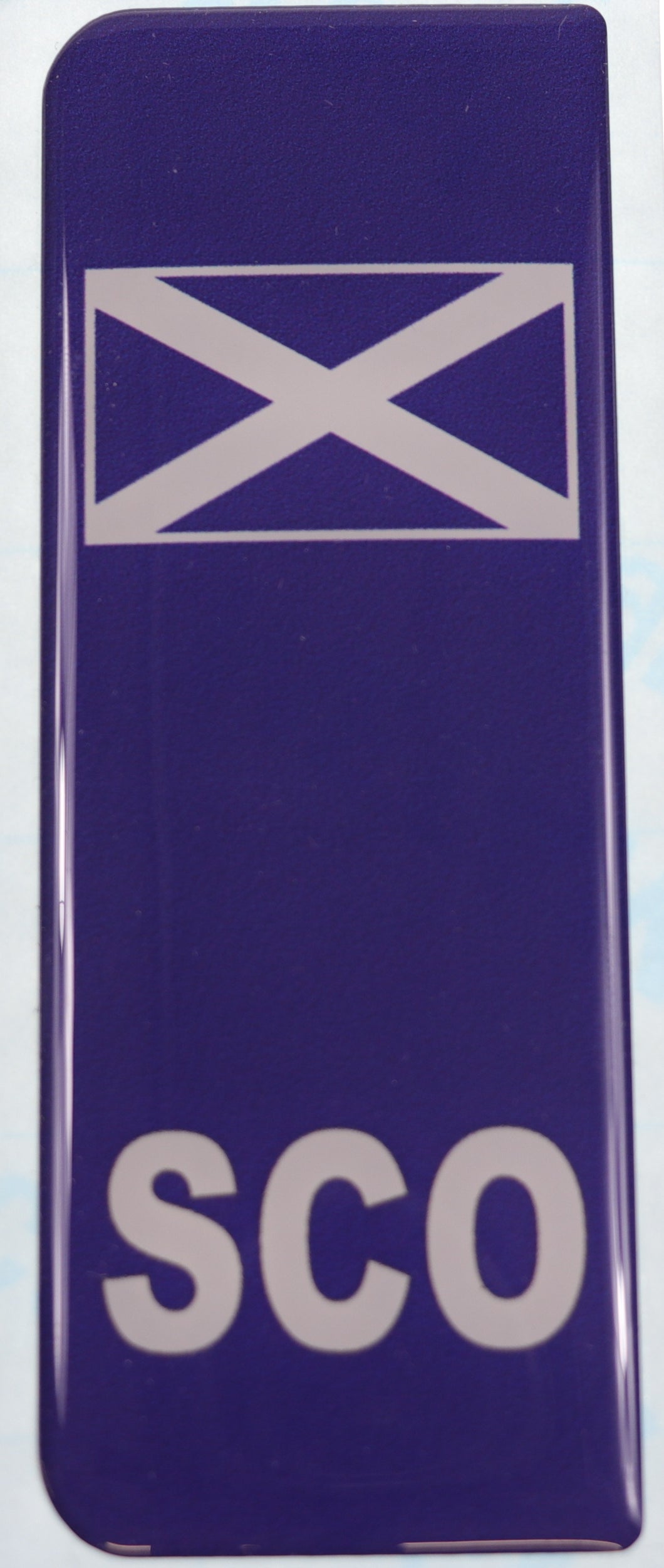 SCOTTISH FLAG 3D RESIN (NOT FOR ROAD USE)