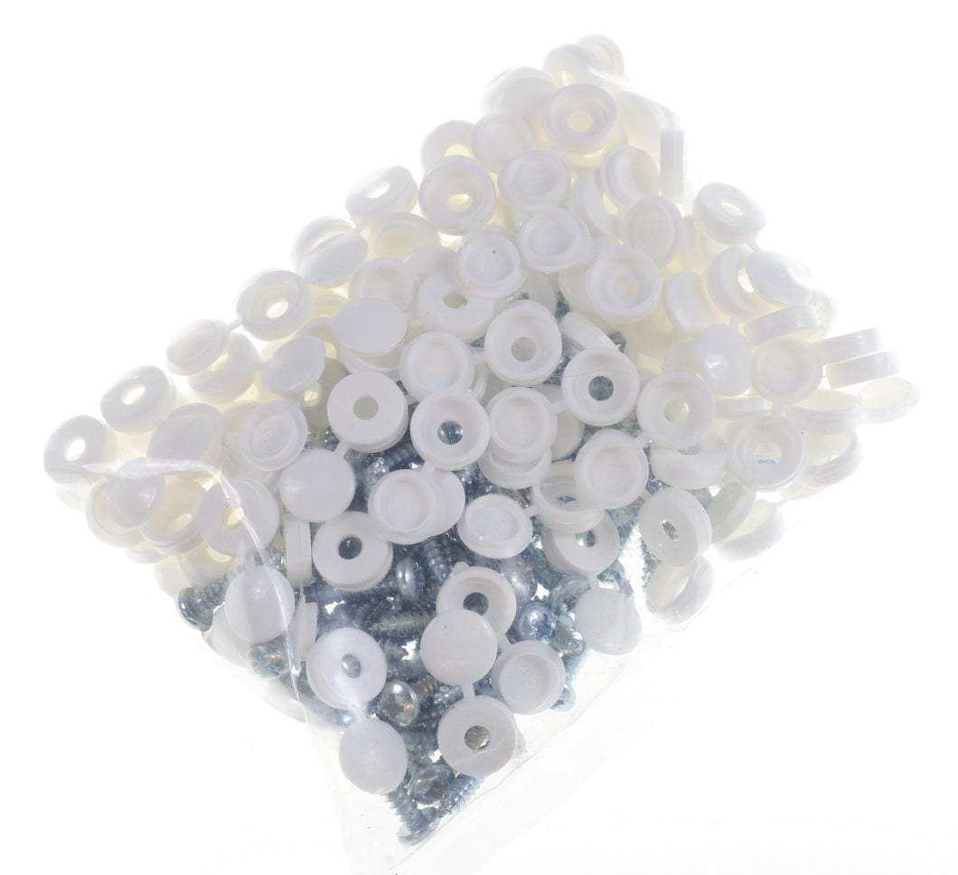 SCREWS AND DOMES WHITE  X100