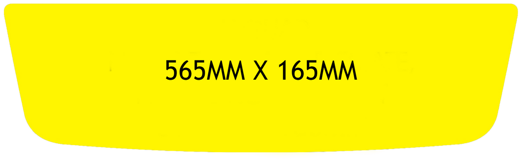 SHAPED PLATES OPTION 1 565 X 165