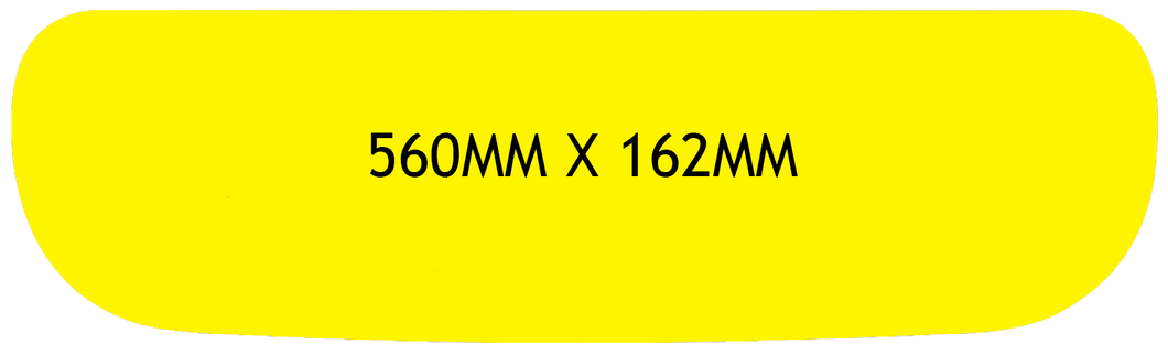 SHAPED PLATES OPTION 2 560 X 162