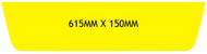 SHAPED PLATES OPTION 6 615 X 150