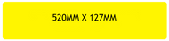 SHAPED PLATES OPTION 9 520 X 127