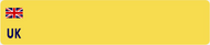 REFLECTIVE STD OBLONG YELLOW WITH  TRAVEL FLAG