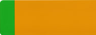 REFLECTIVE STANDARD OBLONG YELLOW WITH GREEN BLOCK